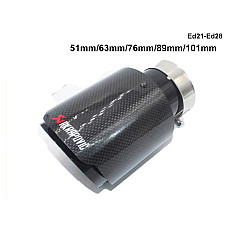 Διακοσμητικά άκρα για μπούκα Akrarovic με κέλυφος Carbon- Ed21-Ed28 - Sellzone.bg Διακοσμητικά άκρα για μπούκα Akrarovic με κέλυφος Carbon- Ed21-Ed28